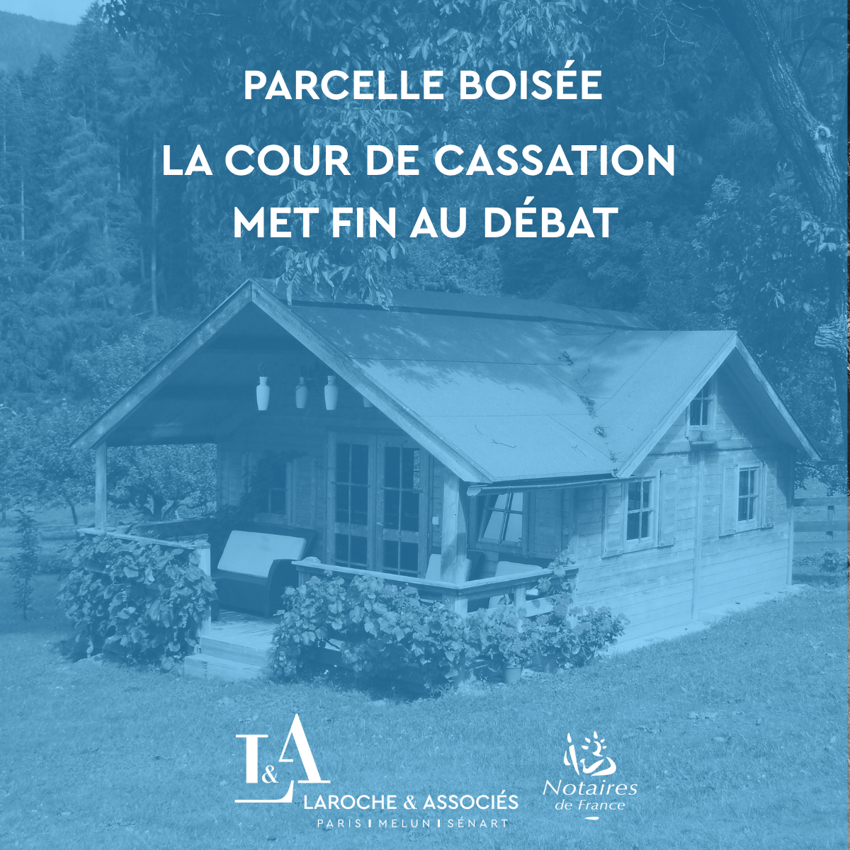 Une maison sur une parcelle cadastrée en bois : faut-il encore purger le droit de préférence forestier ?